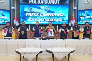 Polda Sumut Bongkar Sindikat Penipuan Online Bermodus Lelang Mobil, Amankan Empat Tersangka