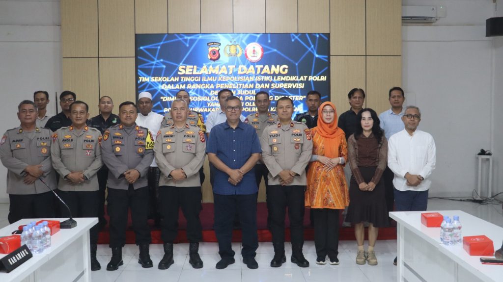 Polres Purwakarta Dukung Penuh Riset Mitigasi Bencana STIK Lemdiklat Polri