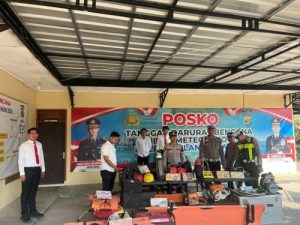 Polres Tulang Bawang Tingkatkan Kesiapsiagaan Bencana: Peralatan Siaga dan Titik Rawan Dipantau