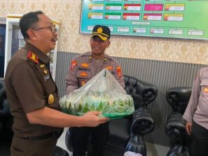 Polres Way Kanan Kejutkan Kejari Way Kanan di Hari Bhakti Adhyaksa ke-66, Perkuat Sinergi