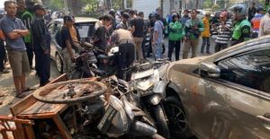 Polrestabes Bandung Amankan Sopir Truk LPG Penyebab Kecelakaan Maut di Soekarno-Hatta