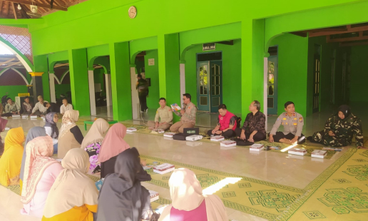 Polsek Bantul Dukung Sosialisasi Mitigasi Bencana Bersama BPBD