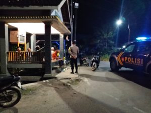 Polsek Jambon Tingkatkan Patroli Blue Light untuk Cegah Kejahatan dan Penipuan Online