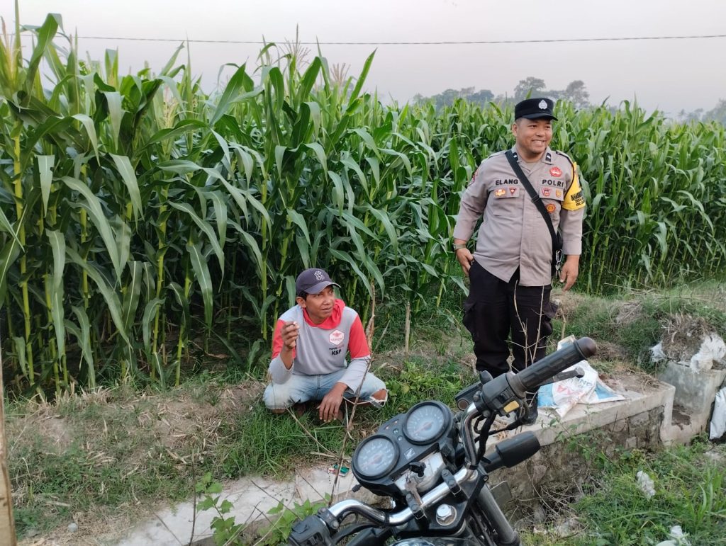 Polsek Sanankulon Gencarkan Kegiatan Dukung Ketahanan Pangan Pemerintah