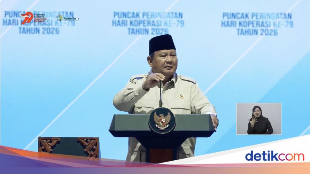 Prabowo: Distribusi Barang Subsidi Wajib Lewat Kopdes Merah Putih