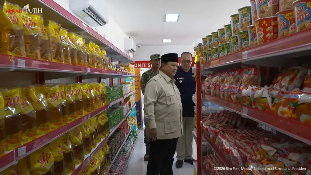 Prabowo Dorong KopDes Merah Putih Jadi Pusat Distribusi Barang Subsidi