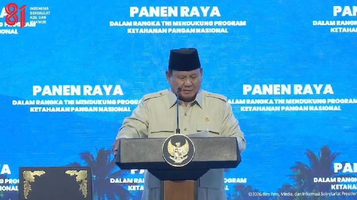 Prabowo Kritik Harga Beras Tinggi, Dorong Masyarakat Tanam Padi Sendiri