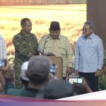 Prabowo Resmikan Panen Raya Serentak di 43 Titik Seluruh Indonesia dari Lanud Malang