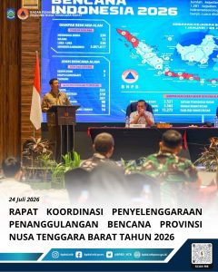 Rakor Penanggulangan Bencana NTB 2026: Langkah Awal Menuju Mitigasi Lebih Tangguh