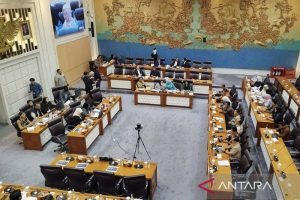 Rapat Komisi VII dengan TVRI dan ANTARA Bahas Laporan Keuangan