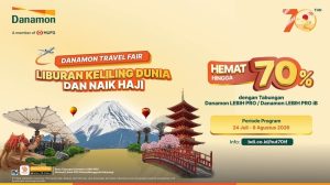 Rayakan 70 Tahun Berkiprah, Danamon Hadirkan Travel Fair dengan Diskon Hingga 70%