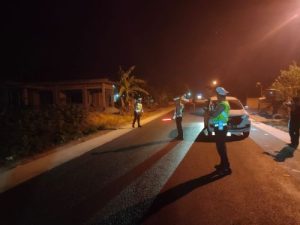 Satlantas Polres Lampung Utara Gencarkan Patroli Malam, Jamin Keamanan dan Nihil Laka Lantas