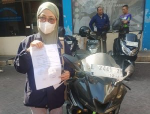 Satlantas Polrestabes Surabaya Kembalikan 157 Kendaraan Barang Bukti Kecelakaan