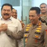 Senyum Prabowo Saat Kapolri dan Jaksa Agung Akrab Bersama