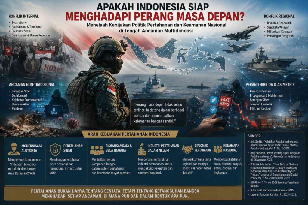 Strategi Pertahanan Indonesia di Bawah Kepemimpinan Prabowo: Modernisasi Militer dan Ketahanan Nasional