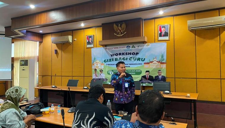 Tingkatkan Kesehatan Siswa, Dinkes Tangerang Gelar Workshop Gizi untuk Guru