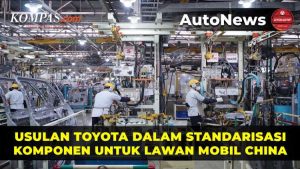 Toyota Dorong Standardisasi Komponen untuk Bersaing dengan Mobil China