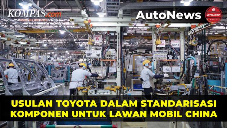 Toyota Dorong Standardisasi Komponen untuk Bersaing dengan Mobil China