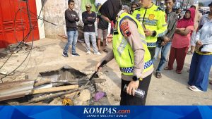 Truk Hilang Kendali di Ajibarang Banyumas, Tabrak Pejalan Kaki hingga Kios