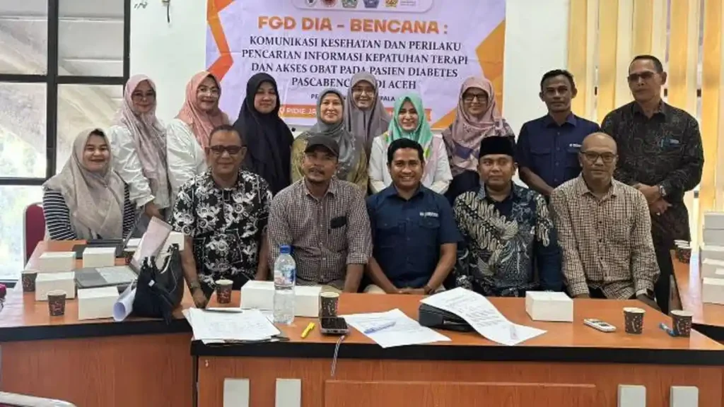 USK Edukasi Pasien Diabetes Pascabencana di Pidie Jaya: Kepatuhan Terapi Kunci Pemulihan