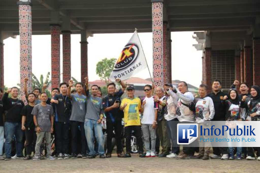 Wagub Kalbar Dorong Komunitas Otomotif Tingkatkan Keselamatan Berkendara dan Kepedulian Sosial