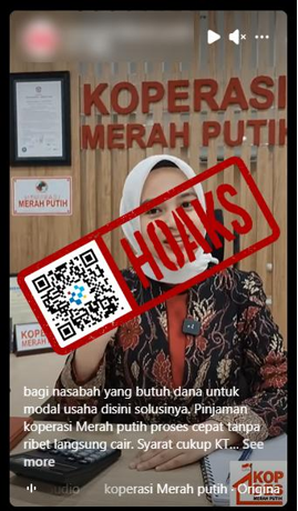 Waspada Hoaks! Kopdes Merah Putih Tidak Menawarkan Pinjaman Ratusan Juta
