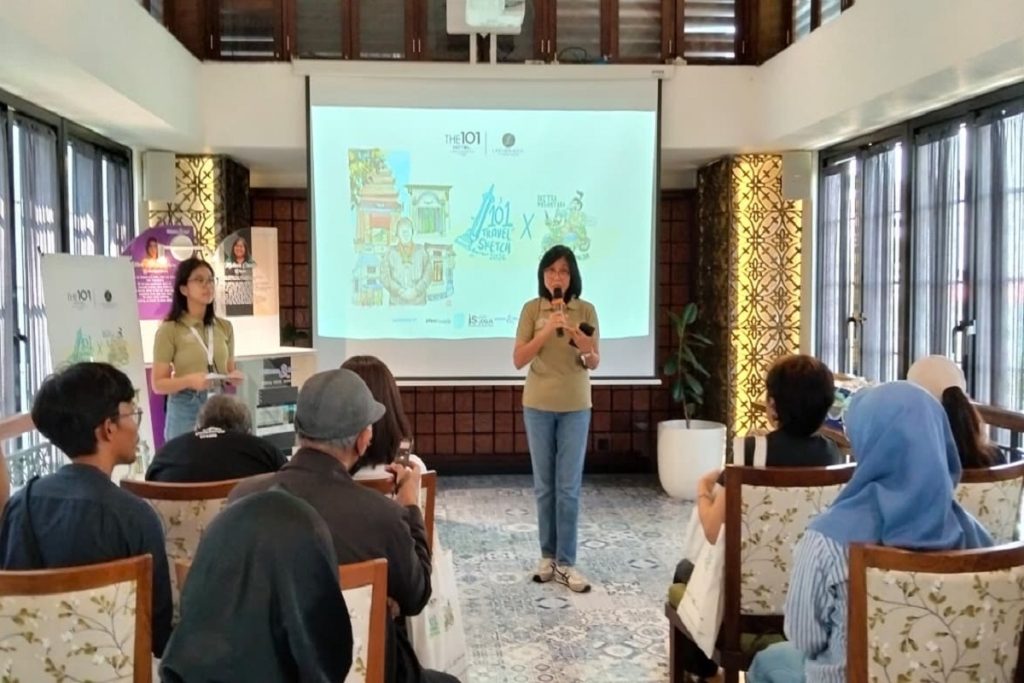 101 Travel Sketch Manfaatkan Sketsa untuk Gaet Wisatawan Kualitas