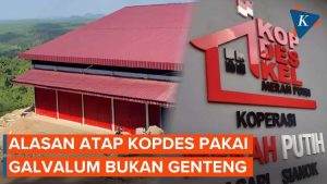Alasan Atap Koperasi Merah Putih Menggunakan Galvalum, Bukan Genteng