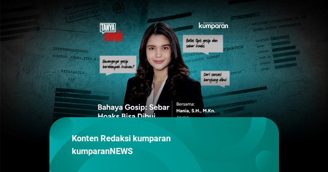 Bahaya Menyebarkan Gosip dan Hoaks: Ancaman Hukuman Penjara yang Mengintai