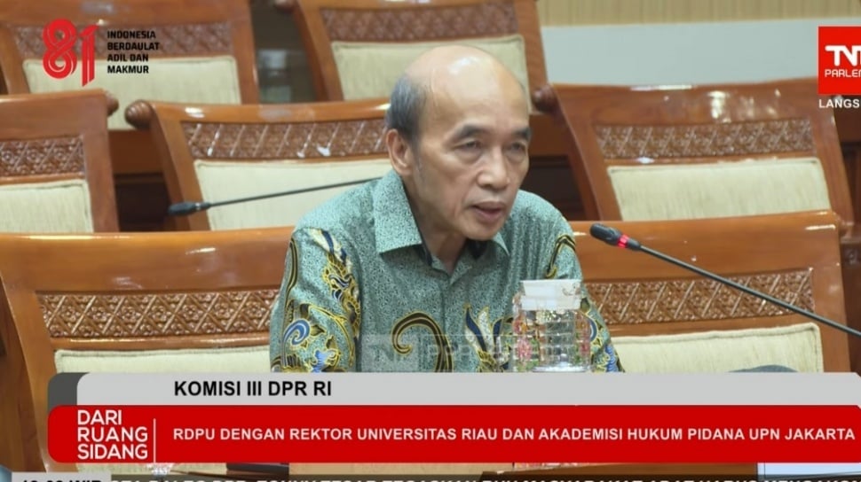 Bambang Harymurti: RUU Perampasan Aset Jangan Disalahgunakan untuk Kepentingan Politik