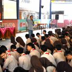 Bawaslu Purbalingga Ajak 560 Siswa SMKN 2 Tolak Politik Uang dan Kawal Demokrasi