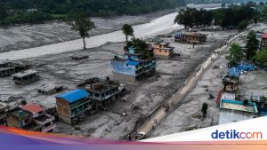 Bencana Banjir Bandang Nepal-Tibet: 781 Tewas, Ribuan Lainnya Hilang