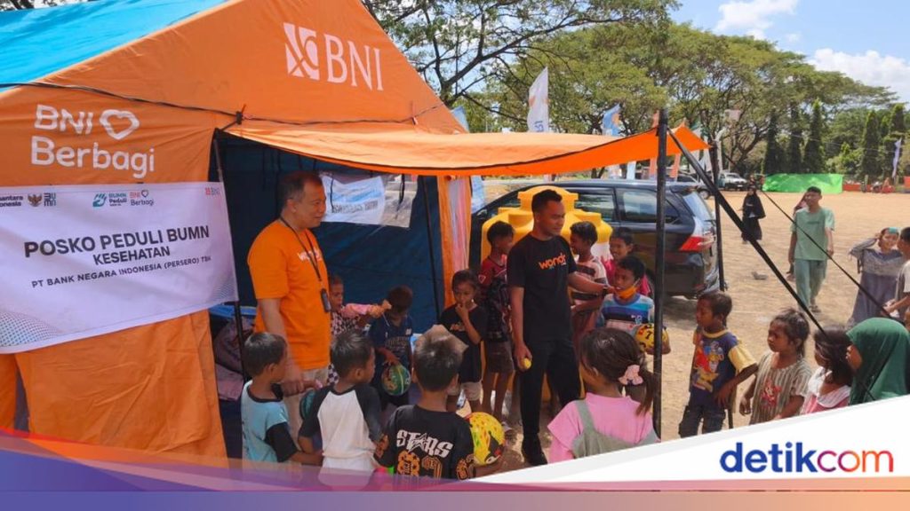 BNI Salurkan Bantuan Kesehatan dan Trauma Healing untuk Korban Bencana di NTT
