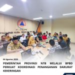 BPBD NTB Perkuat Sinergi Penanganan Darurat Kekeringan di Wilayah Provinsi