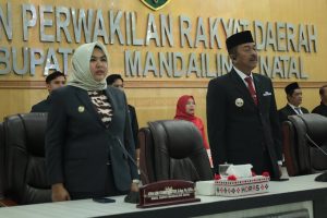 Bupati dan Wakil Bupati Mandailing Natal Ikuti Sidang Tahunan MPR dan DPR RI Secara Virtual