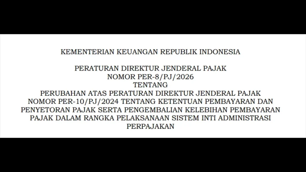 DJP Perbarui Ketentuan Pembayaran dan Penyetoran Pajak: Simak Poin-Poin Perubahannya
