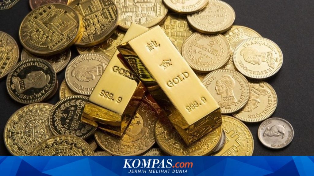 Dolar AS Tertekan, Harga Emas Global Melesat 0,9 Persen