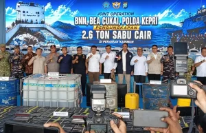 DPR Apresiasi Pengungkapan 2,6 Ton Sabu Cair oleh Aparat Gabungan