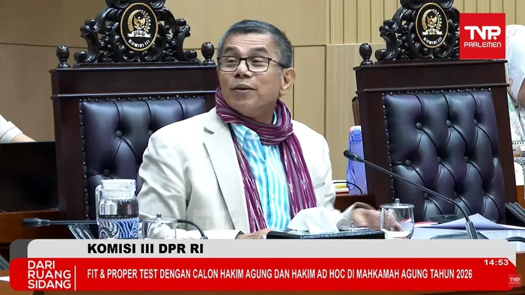 DPR Lakukan Uji Kelayakan dan Kepatutan Tiga Calon Hakim Agung Khusus Pajak