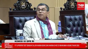 DPR Lakukan Uji Kelayakan dan Kepatutan Tiga Calon Hakim Agung Khusus Pajak