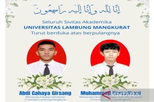 Duka Mendalam, Dua Mahasiswa ULM Tewas dalam Kecelakaan saat KKN Lingkungan Hidup di Tanah Bumbu