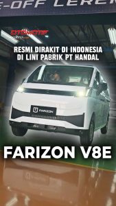 Farizon Mulai Produksi Lokal V8E Cargo Van, Kendaraan Niaga Listrik di Indonesia