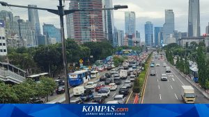 Gerbang Tol Sekitar DPR Ditutup Pagi Ini Akibat Aksi Massa