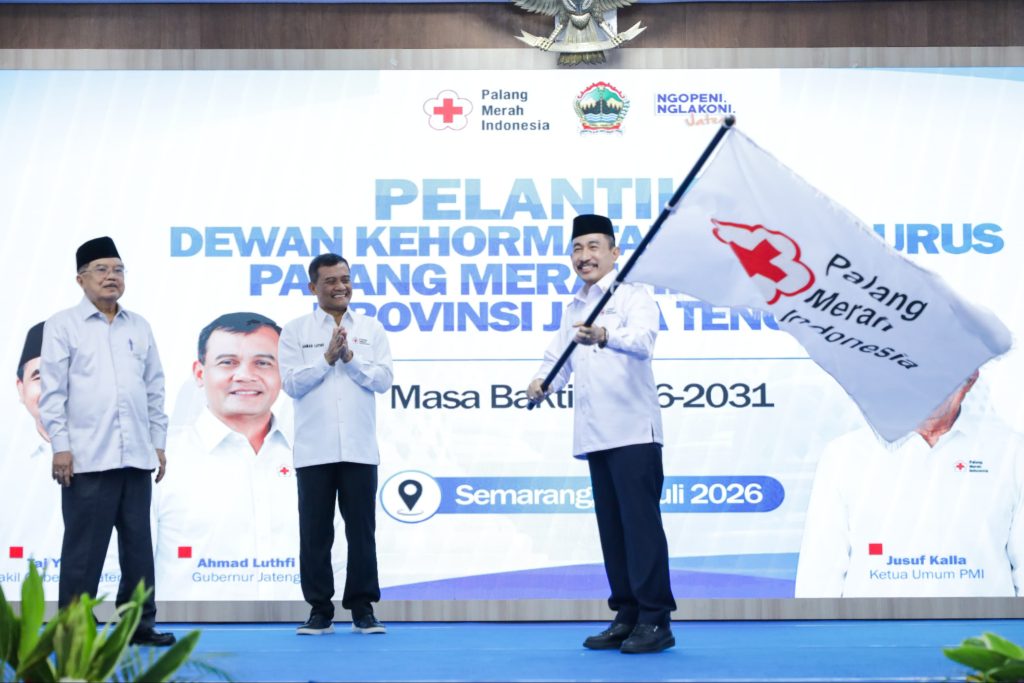 Gubernur Minta PMI Jateng Tingkatkan Kesiapsiagaan dan Respons Cepat Bencana
