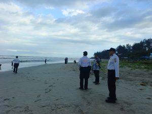 Jaga Kondusivitas, Ditpamobvit Polda Bengkulu Lakukan Patroli Dialogis di Tempat Wisata