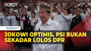 Kader PSI Bersorak! Jokowi Optimis di Kupang, Target Bukan Sekadar Kursi DPR