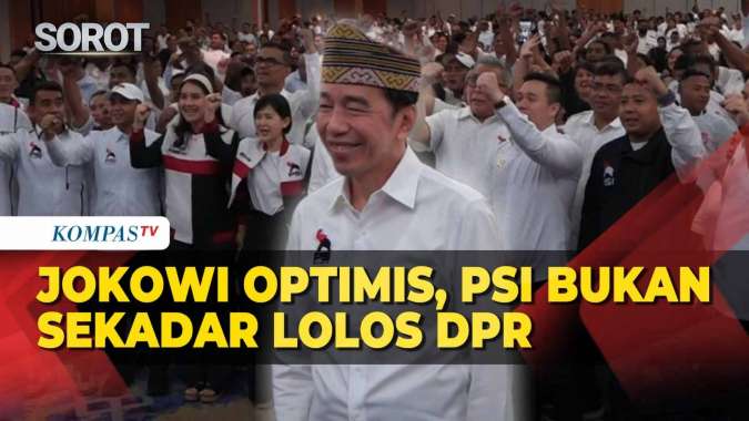 Kader PSI Bersorak! Jokowi Optimis di Kupang, Target Bukan Sekadar Kursi DPR