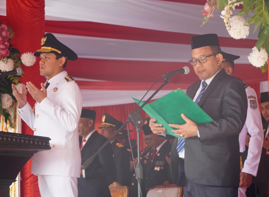Kakanwil Kemenag Aceh Pimpin Doa Bersama di HUT ke-81 RI, Sertakan Doa untuk Korban Bencana