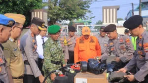 Kapolres Metro Pimpin Apel Kesiapsiagaan Hadapi Bencana Karhutla dan Kekeringan