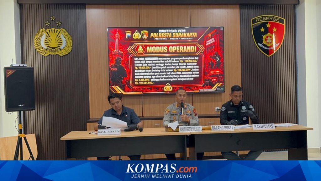 Karyawan Swasta di Solo Ditangkap Usai Ngaku Biro Haji, Tipu Korban Rp 104,3 Juta